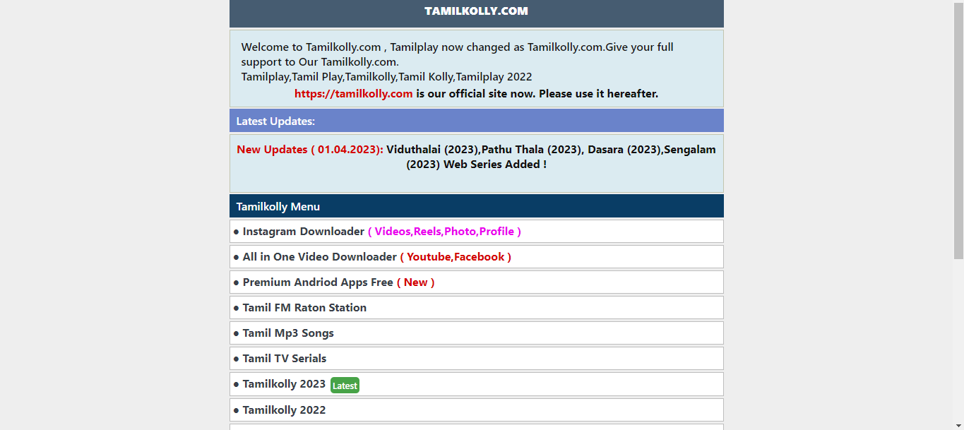 Tamilplay 2022